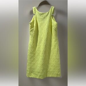 Lilly Pulitzer shift dress- XS Bright Yellow